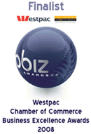 OBIZ Awards finalist - 2008